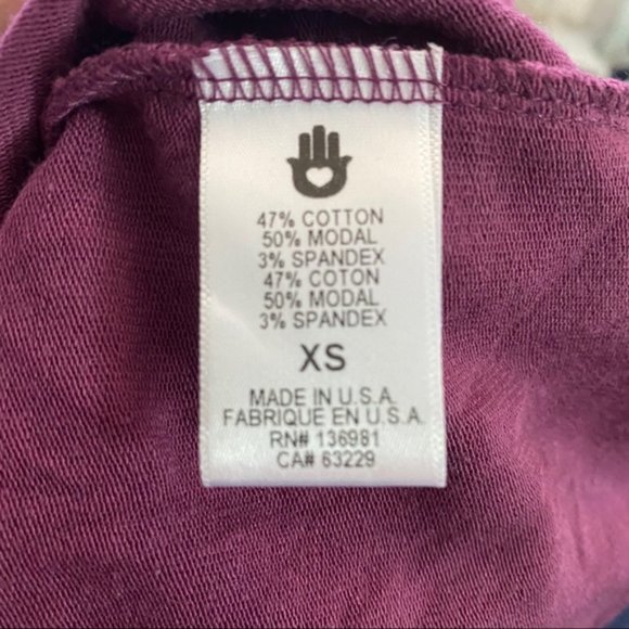 NWT Spiritual Gangster Om Malibu Soft Purple Pullover relaxed Crew Neck size XS - Picture 12 of 16